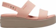 Women’s Crocs Brooklyn Low Wedge pale blush/mushroom