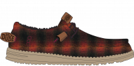 Wally Cozy Plaid  Red Plaid/Black