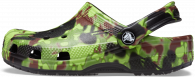 Crocs Classic Spray Camo Clog Kids T Black