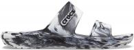 Crocs classic marbled sandal 207701 White / Black