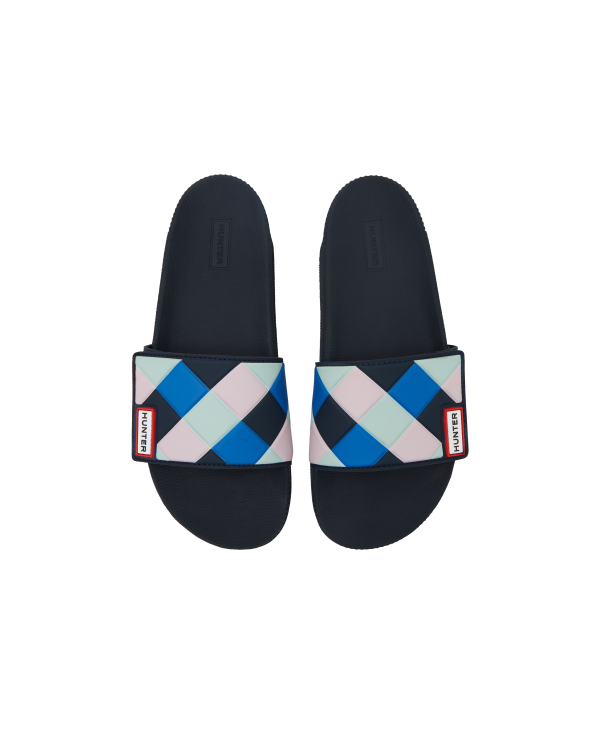 Womens Original Woven Print Adjustable Sliders