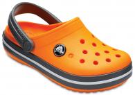 Crocband Clog Kids Blazing Orange / Slate Grey