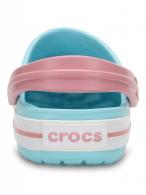 Crocband Clog Kids Ice Blue / White