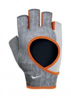 NIKE Cardio Fitness Women's Gloves  Grey/Orange