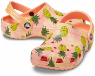 Classic Pool Party Clog Kids  Papaya