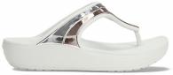 Crocs Sloane Metal Block Flip W Multi Rose Gold / Oyster