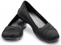 Crocs Busy Day Strappy Flat W Black/Slate Grey