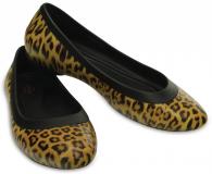 Crocs Lina Graphic Flat Leopard