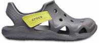 Crocs Swiftwater Wave Kids slate grey/gren