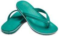 Crocband Flip Tropical Teal / White