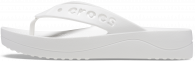 CROCS BAYA PLATFORM FLIP White