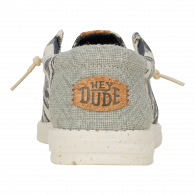 Wally Palm Jute  Egret / Cloud Blue