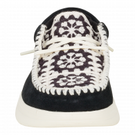 Wendy COMF Suede Crochet  Black / Multi