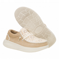 Wendy COMF Suede Crochet  Irish Cream / Multi