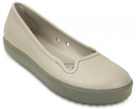 Womens CitiLane Flat Platinum