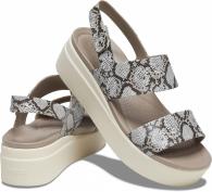 Women’s Crocs Brooklyn Low Wedge multi/stucco