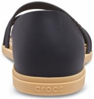 Crocs Tulum Open Flat black/tan