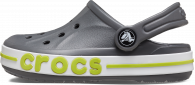 Crocs Bayaband Kids Clog T Slate Grey / Lime Punch