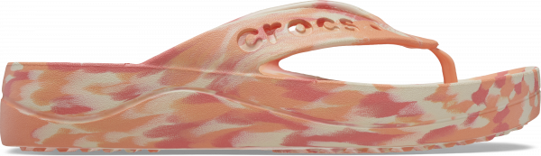 Crocs Baya Platform Marbled Flip