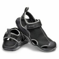 Mens Swiftwater Mesh Deck Sandal Black