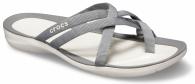 Crocs Swiftwater Webbing Flip Woman Smoke / Oyster