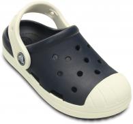 Kids Crocs Bump It Clog Navy / Oyster