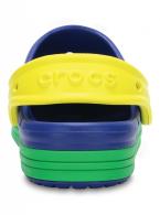 Kids Crocs Bump It Clog Blue Jean / Grass Green