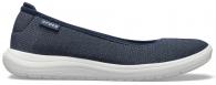 Womens Crocs Reviva Flat Navy / White