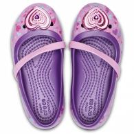 Kids Crocs Lina Charm Flat Amethyst