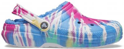 Crocs Classic Lined Tie Dye Clog