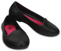 Crocs Eve Sparkle Flat Black