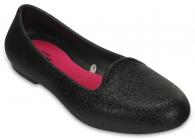 Crocs Eve Sparkle Flat Black