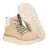 Wendy Peak Apres Suede Cozy  Sand Beige