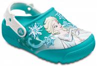 Crocs Fun Lab Frozen Lights Clog Kids Tropical Teal