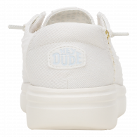 Wendy Espadrille Woven  White