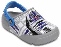 Crocs Funlab Lights R2D2 Clog Kids Ocean / Light Grey