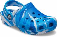 Crocs Classic Marbled Clog cobalt/white