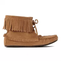 MANITOBAH LINED HARVESTER MOCCASIN SUEDE 40287 COPPER