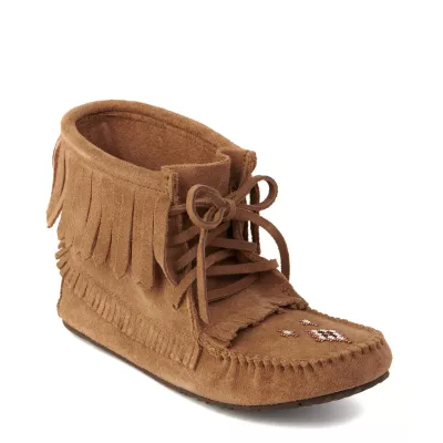 MANITOBAH LINED HARVESTER MOCCASIN SUEDE 40287