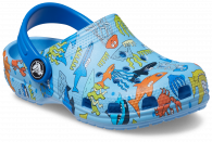 Crocs Classic Pool Party Clog Kids Oxygen