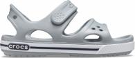 Crocband Sandal II grey/navy