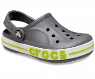 Crocs Bayaband Kids Clog 207019 Slate Grey / Lime Punch